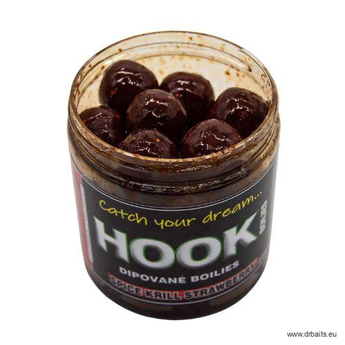 Spice krill strawberry HOOKBAITS 24mm 250g