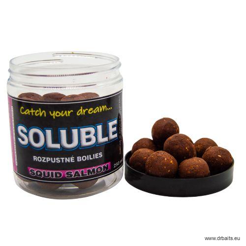 Squid Salmon SOLUBLE Boilies 250 ml