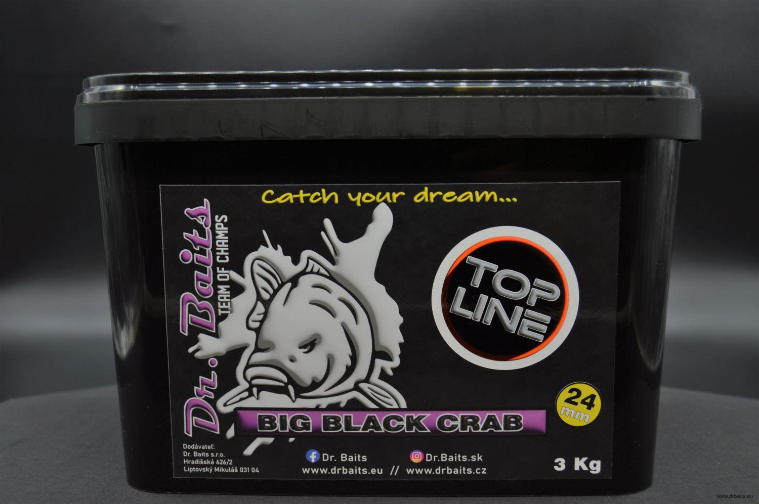 Big Black Crab TOP Line  Boilies 1 Kg 24 mm