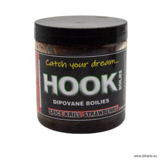 Spice krill strawberry HOOKBAITS 250g